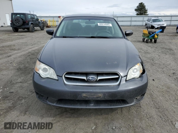 2007 Subaru Legacy Limited with VIN 4S3BL626777202369, listed as a Copart auction lot 48914565 with 176,574 mi miles and Salvage title. Bid and sale history available at DreamBid. Image 5.