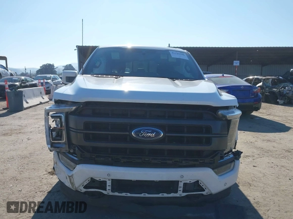 2022 Ford F-150 XL with VIN 1FTFW1E83NFA92867, listed as a IAAI auction lot 41349588 with 150,274 mi miles. Bid and sale history available at carsss.com. Image 12.