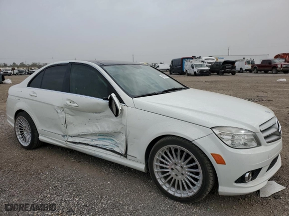 2009 Mercedes-Benz C-Class 3.0L Sport with VIN WDDGF54X89R057482, listed as a Copart auction lot 49086165 with 52,893 mi miles and Salvage Title. Bid and sale history available at carsss.com. Image 4.