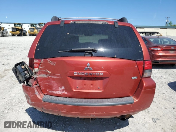 2008 Mitsubishi Endeavor SE with VIN 4A4MN31S98E042341, listed as a Copart auction lot 52419595 with 286,935 mi miles and Salvage Title. Bid and sale history available at carsss.com. Image 6.