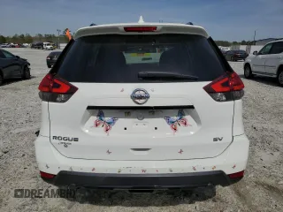 2017 Nissan Rogue SV with VIN 5N1AT2MTXHC758932, listed as a Copart auction lot 51262145 with 189,795 mi miles and Salvage Title. Bid and sale history available at carsss.com. Image 6.