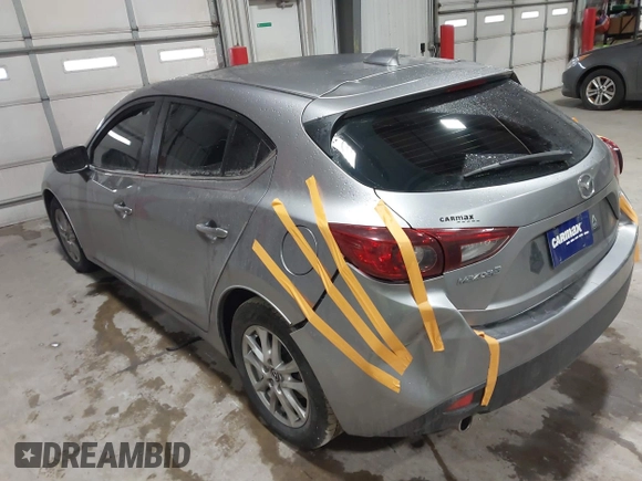 2015 Mazda 3 i Touring with VIN 3MZBM1L73FM214740, listed as a IAAI auction lot 41402534 with 83,436 mi miles and . Bid and sale history available at carsss.com. Image 3.