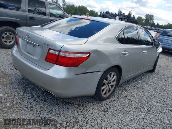2008 Lexus LS 460 с VIN JTHBL46F385078109, выставлен на аукционе IAAI как лот 42325663 с пробегом Не указан миль и . История ставок и продаж доступна на DreamBid. Изображение 4.