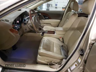 2009 Acura RL Tech Pkg with VIN JH4KB26669C001318, listed as a Copart auction lot 78960464 with 135,333 mi miles and Salvage Title. Bid and sale history available at carsss.com. Image 7.