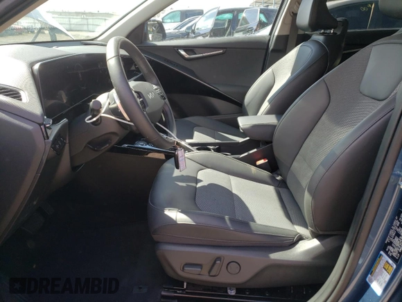2024 Kia Niro Wind with VIN KNDCR3L13R5122358, listed as a Copart auction lot 49639335 with 15,899 mi miles and Salvage Title. Bid and sale history available at DreamBid. Image 7.
