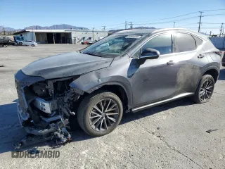 2024 Lexus NX with VIN 2T2GGCEZ2RC048133, listed as a Copart auction lot 82991934 with 9,140 mi miles and Salvage Title. Bid and sale history available at carsss.com. Image 1.