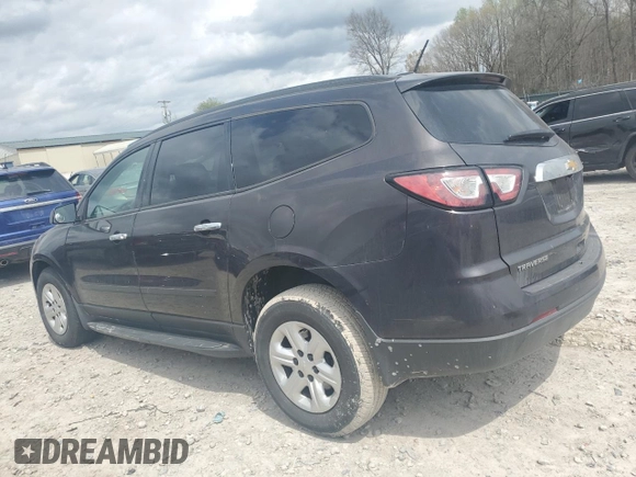 2017 Chevrolet Traverse LS with VIN 1GNKRFKD4HJ140020, listed as a Copart auction lot 51479875 with 102,017 mi miles and Salvage Title. Bid and sale history available at carsss.com. Image 2.