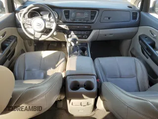 2015 Kia Sedona LX with VIN KNDMB5C10F6043501, listed as a Copart auction lot 52859205 with 197,040 mi miles and Salvage Title. Bid and sale history available at DreamBid. Image 8.