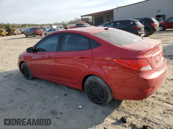 2017 Hyundai Accent SE with VIN KMHCT4AE3HU346596, listed as a Copart auction lot 46691545 with 100,842 mi miles and Clean Title. Bid and sale history available at carsss.com. Image 2.