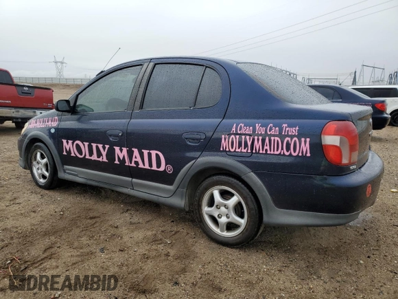 2001 Toyota ECHO with VIN JTDBT123010168350, listed as a Copart auction lot 48018345 with 215,298 mi miles and Clean title. Bid and sale history available at DreamBid. Image 2.