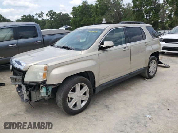 2012 GMC Terrain SLE-2 with VIN 2GKFLSE54C6279390, listed as a Copart auction lot 54244725 with 167,308 mi miles and Salvage Title. Bid and sale history available at carsss.com. Image 1.