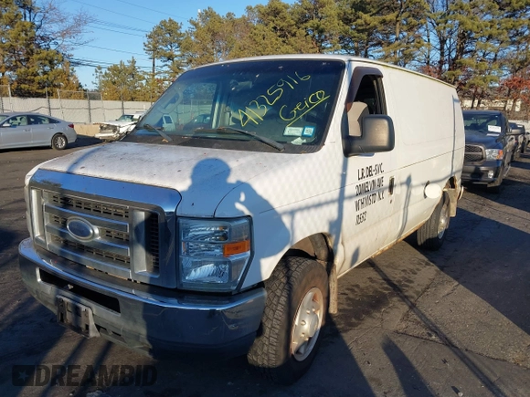 2008 Ford Econoline Cargo Commercial with VIN 1FTSE34L68DA94003, listed as a IAAI auction lot 41325916 with 217,837 mi miles and . Bid and sale history available at DreamBid. Image 2.