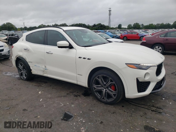 2019 Maserati Levante GranSport with VIN ZN661XUS8KX313673, listed as a Copart auction lot 66441554 with 76,388 mi miles and Salvage Title. Bid and sale history available at carsss.com. Image 4.