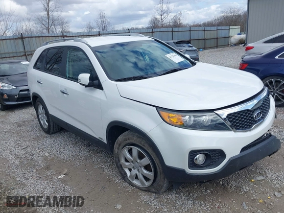 2012 Kia Sorento LX with VIN 5XYKTDA20CG210698, listed as a IAAI auction lot 41728400 with 80,463 mi miles. Bid and sale history available at carsss.com. Image 13.