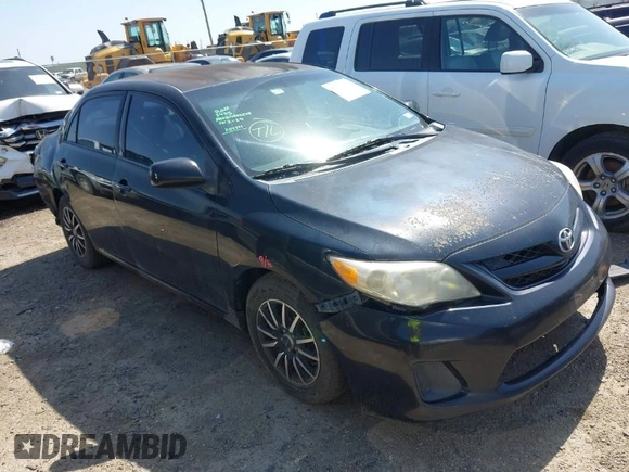 2011 Toyota Corolla L with VIN 2T1BU4EE9BC633887, listed as a IAAI auction lot 41851098 with 187,746 mi miles. Bid and sale history available at carsss.com. Image 1.