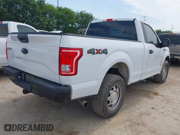 2017 Ford F-150 XL with VIN 1FTMF1EF4HKC48111, listed as a IAAI auction lot 41895893 with 70,013 mi miles and . Bid and sale history available at DreamBid. Image 4.