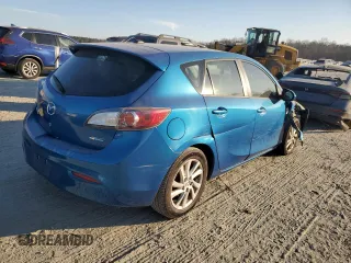 2012 Mazda 3 i Grand Touring with VIN JM1BL1M74C1609569, listed as a Copart auction lot 47108545 with 166,937 mi miles and Salvage Title. Bid and sale history available at DreamBid. Image 3.
