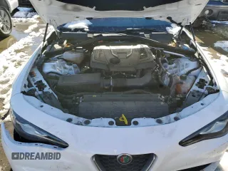 2018 Alfa Romeo Giulia with VIN ZARFAEDNXJ7563422, listed as a Copart auction lot 40852283 with 0 mi miles. Bid and sale history available at carsss.com. Image 11.