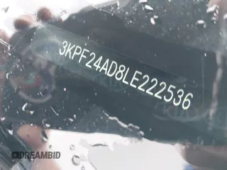 2020 Kia Forte LXS z VIN 3KPF24AD8LE222536, wystawiony jako IAAI lot #42259218 z przebiegiem 50 356 mil mil oraz . Historia ofert i sprzedaży dostępna na DreamBid. Obrazek 9.