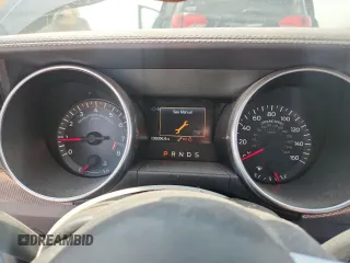 2019 Ford Mustang GT with VIN 1FA6P8CF0K5185215, listed as a Copart auction lot 61682205 with 36,356 mi miles and Salvage title. Bid and sale history available at DreamBid. Image 9.