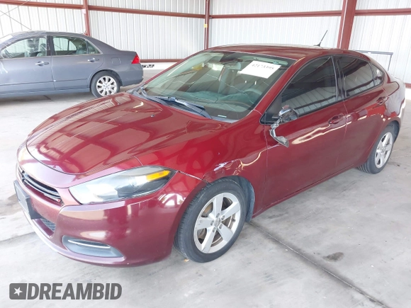 2015 Dodge Dart SXT with VIN 1C3CDFBB7FD330176, listed as a IAAI auction lot 42173395 with 231,610 mi miles and . Bid and sale history available at DreamBid. Image 2.