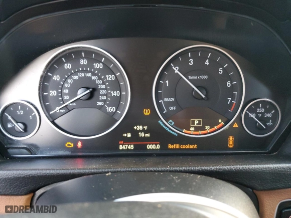 2016 BMW 3 Series Gran Turismo 335i xDrive with VIN WBA3X9C59GD869216, listed as a Copart auction lot 80144404 with 84,745 mi miles and Clean Title. Bid and sale history available at carsss.com. Image 9.