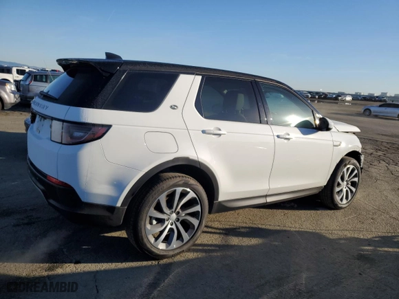 2023 Land Rover Discovery Sport SE with VIN SALCP2FX2PH919320, listed as a Copart auction lot 44158465 with 20,907 mi miles and Salvage Title. Bid and sale history available at carsss.com. Image 3.