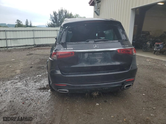 2020 Mercedes-Benz GLS with VIN 4JGFF5KEXLA091660, listed as a Copart auction lot 70963924 with 0 mi miles and Clean Title. Bid and sale history available at carsss.com. Image 6.