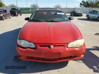 2004 Chevrolet Monte Carlo SS with VIN 2G1WX12K449404059, listed as a Copart auction lot 73695584 with 0 mi miles and Salvage Title. Bid and sale history available at carsss.com. Image 5.