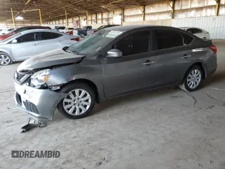 2017 Nissan Sentra S with VIN 3N1AB7AP1HY243792, listed as a Copart auction lot 60891245 with 86,030 mi miles and Salvage title. Bid and sale history available at DreamBid. Image 1.