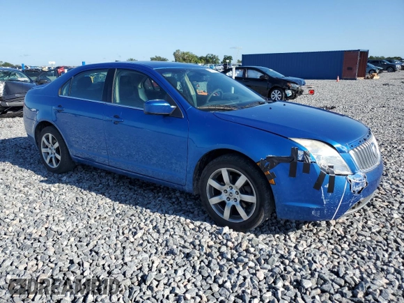 2011 Mercury Milan Premier with VIN 3MEHM0JG7BR602530, listed as a Copart auction lot 62390375 with 131,228 mi miles and Salvage title. Bid and sale history available at DreamBid. Image 4.