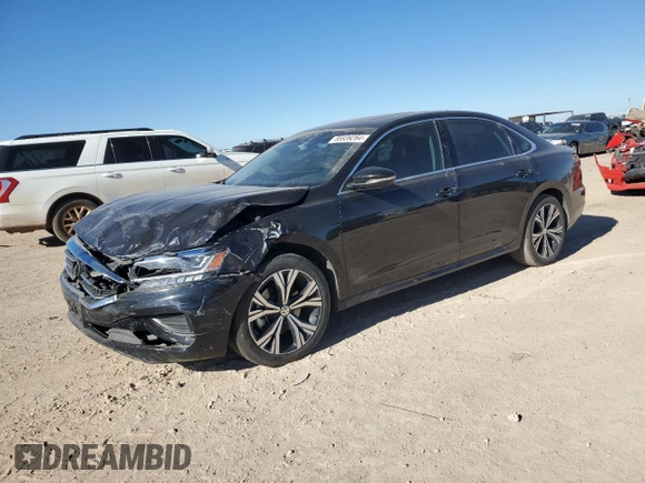 2021 Volkswagen Passat SE with VIN 1VWSA7A30MC006177, listed as a Copart auction lot 85939264 with 61,028 mi miles and Salvage title. Bid and sale history available at DreamBid. Image 1.