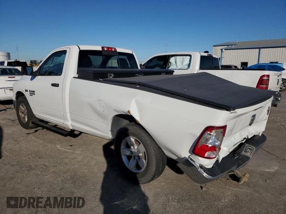 2020 Ram 1500 Tradesman z VIN 3C6JR6DT0LG138856, wystawiony jako Copart lot #81041414 z przebiegiem 55 137 mil mil oraz Szkoda całkowita • Salvage title. Historia ofert i sprzedaży dostępna na DreamBid. Obrazek 2.