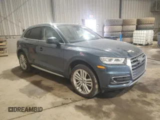 2018 Audi Q5 Prestige with VIN WA1CNAFY3J2130517, listed as a Copart auction lot 48870875 with 53,562 mi miles and Salvage Title. Bid and sale history available at carsss.com. Image 4.