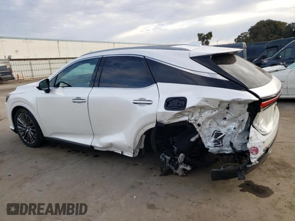 2024 Lexus RX with VIN JTJCJMGA3R2013100, listed as a Copart auction lot 78527394 with 8,393 mi miles and Salvage Title. Bid and sale history available at carsss.com. Image 2.