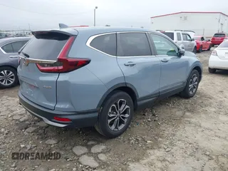 2020 Honda CR-V EX with VIN 7FARW2H51LE010421, listed as a IAAI auction lot 41861502 with 24,261 mi miles. Bid and sale history available at carsss.com. Image 4.