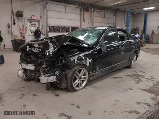 2014 Mercedes-Benz C-Class C 300 Sport with VIN WDDGF8AB0ER305650, listed as a IAAI auction lot 41175588 with 78,174 mi miles. Bid and sale history available at carsss.com. Image 2.