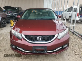 2015 Honda Civic Sedan EX-L with VIN 19XFB2F97FE078068, listed as a Copart auction lot 49748875 with 163,892 mi miles and Clean Title. Bid and sale history available at carsss.com. Image 5.