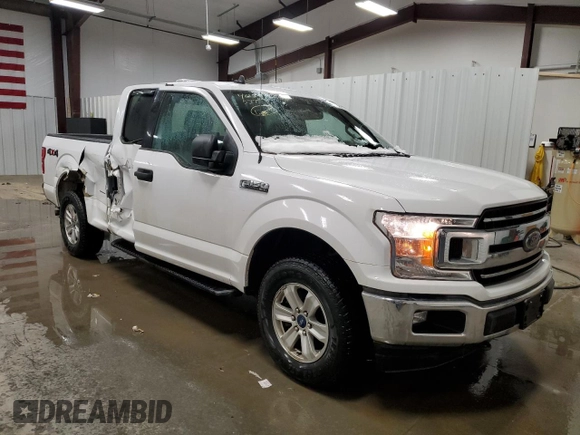 2020 Ford F-150 XL with VIN 1FTEX1EB1LKE41338, listed as a Copart auction lot 46285375 with 112,308 mi miles and Clean title. Bid and sale history available at DreamBid. Image 4.