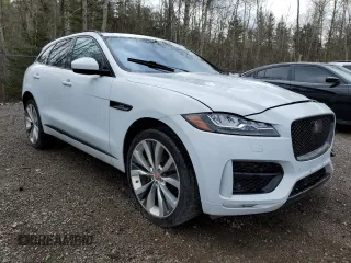 2019 Jaguar F-Pace with VIN SADCL2FN5KA609959, listed as a Copart auction lot 50394945 with 135,052 mi miles and Salvage title. Bid and sale history available at DreamBid. Image 4.