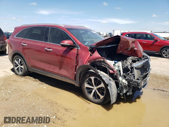 2017 Kia Sorento EX with VIN 5XYPH4A59HG229128, listed as a Copart auction lot 55182295 with 129,190 mi miles and Salvage title. Bid and sale history available at DreamBid. Image 4.