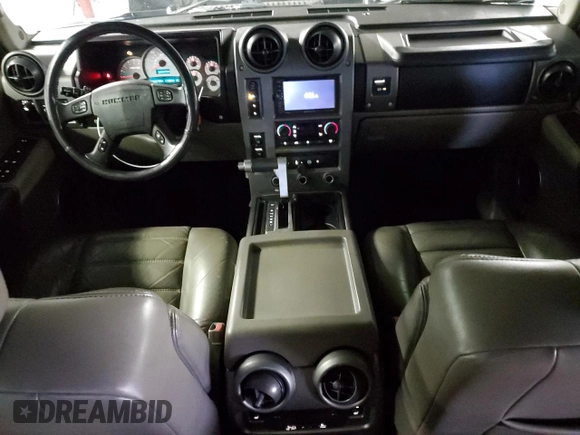 2003 Hummer H2 with VIN 5GRGN23U73H116472, listed as a Copart auction lot 86919214 with 172,543 mi miles and Salvage Title. Bid and sale history available at carsss.com. Image 8.