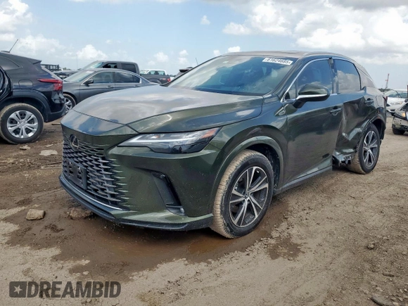 2023 Lexus RX 350 с VIN 2T2BAMBA1PC016139, выставлен на аукционе Copart как лот 61624685 с пробегом 34 915 миль миль и Списание • Salvage title. История ставок и продаж доступна на DreamBid. Изображение 1.