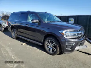 2024 Ford Expedition Max Limited с VIN 1FMJK2A8XREA36711, выставлен на аукционе Copart как лот 42152625 с пробегом 33 805 миль миль и Списание • Salvage title. История ставок и продаж доступна на DreamBid. Изображение 4.
