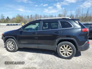 2015 Jeep Cherokee Limited with VIN 1C4PJMDS7FW778462, listed as a Copart auction lot 54368015 with 84,116 mi miles and Salvage Title. Bid and sale history available at carsss.com. Image 2.