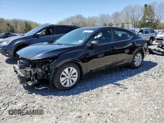 2020 Nissan Sentra S with VIN 3N1AB8BV1LY226275, listed as a Copart auction lot 54599475 with 77,307 mi miles and Salvage Title. Bid and sale history available at DreamBid. Image 1.