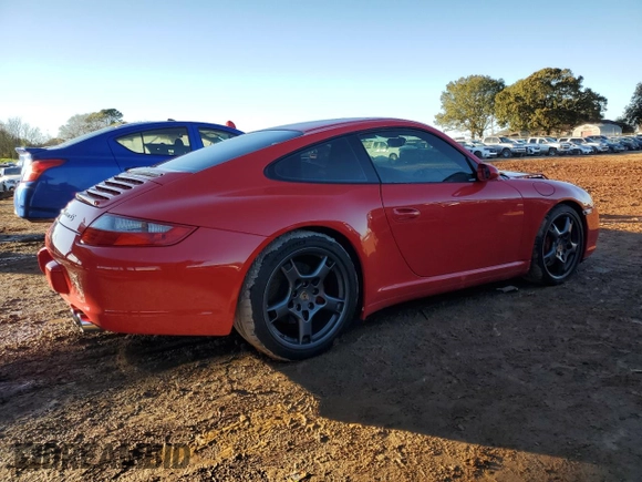 2008 Porsche 911 Carrera S with VIN WP0AB29998S731098, listed as a Copart auction lot 80734494 with 52,742 mi miles and Salvage Title. Bid and sale history available at DreamBid. Image 3.