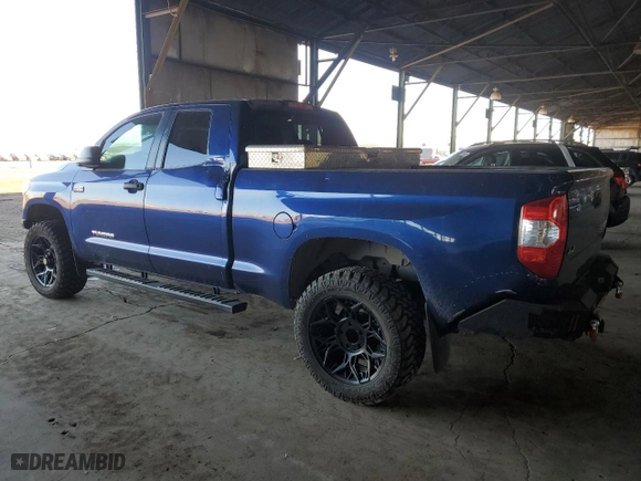 2014 Toyota Tundra 4WD Truck SR with VIN 5TFUW5F1XEX394599, listed as a Copart auction lot 46952625 with NaN miles and Salvage Title. Bid and sale history available at carsss.com. Image 2.