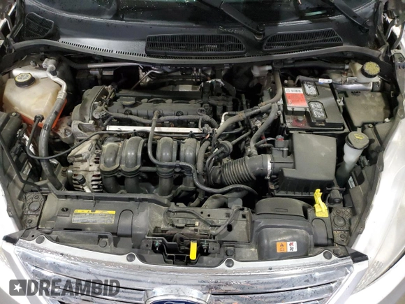 2011 Ford Fiesta SE with VIN 3FADP4BJ8BM170851, listed as a Copart auction lot 51746585 with Not Provided miles and Salvage Title. Bid and sale history available at DreamBid. Image 11.