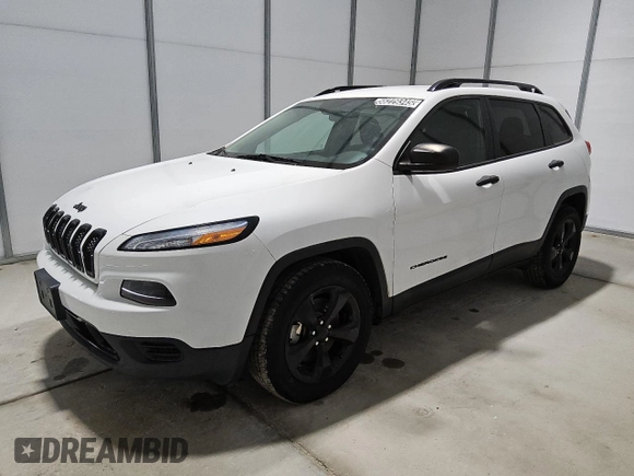 2017 Jeep Cherokee Altitude z VIN 1C4PJLAS5HW593487, wystawiony jako Copart lot #56229345 z przebiegiem 75 204 mil mil oraz Czysty tytuł • Clean title. Historia ofert i sprzedaży dostępna na DreamBid. Obrazek 1.